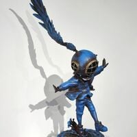 Bronze Sculpture by Sank Toys "Dancing alone Blues" - Thumbnail 7