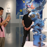 Bronze Sculpture by Sank Toys "Faded Away-Blues" - Thumbnail 1