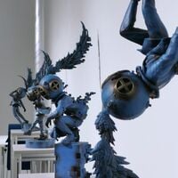 Bronze Sculpture by Sank Toys "Faded Away-Blues" - Thumbnail 9