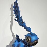 Bronze Sculpture by Sank Toys "Faded Away-Blues" - Thumbnail 6