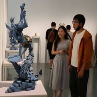 Bronze Sculpture by Sank Toys "Gone with the wind-Blues" - Thumbnail 1