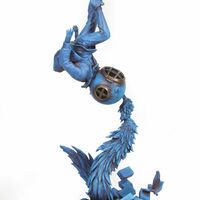 Bronze Sculpture by Sank Toys "Gone with the wind-Blues" - Thumbnail 4