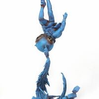 Bronze Sculpture by Sank Toys "Gone with the wind-Blues" - Thumbnail 5