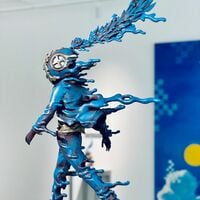Bronze Sculpture by Sank Toys "In the Rain-Blues" - Thumbnail 8