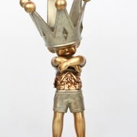 Bronze Sculpture by Sank Toys "The Boy-Cosmos" - Thumbnail 2
