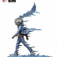 Bronze Sculpture by Sank Toys "In the Rain-Blues" - Thumbnail 5