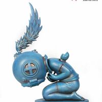 Bronze Sculpture by Sank Toys "The Void-Emptiness" - Thumbnail 1