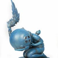 Bronze Sculpture by Sank Toys "The Void-Emptiness" - Thumbnail 2