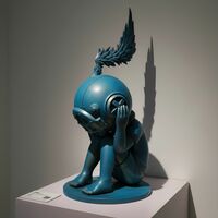 Bronze Sculpture by Sank Toys "The Void-The Sea" - Thumbnail 8
