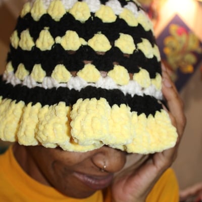 The solar bloom crown {all season bucket hat}