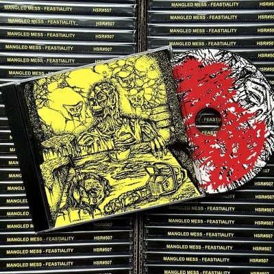 Mangled Mess - "Feastiality" CD