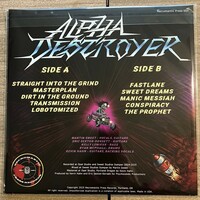 ALPHA DESTROYER - Fast Lane (New LP featuring members of CRASH DIET, BUCK CHERRY, DEAD CONSPIRACY, HOT BOY, SLEEPLESS - 4 Vinyl color variants)  - Thumbnail 1