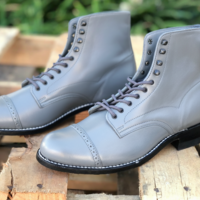 Stacy Baldwin “LIGHT GREY” Madison Boot - Thumbnail 1