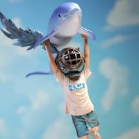 ArTToy  by Sank Toys "Lost in Life-Tide Chaser-Blues" - Thumbnail 6