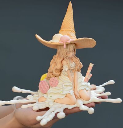 Bishoujo ArTToy by Weartdoing "Sleeping Beauty-Ice Cream Fairies-Vanilla" 