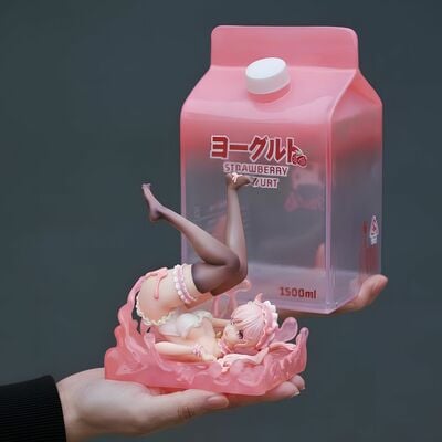 Bishoujo arttoy by weartdoing "yoghurt fairies-strawberry dreamscape" - Thumbnail 3