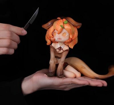 Bishoujo ArTToy by Weartdoing "Salmon Fairies-Caramel" 