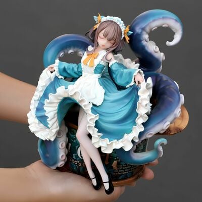 Bishoujo arttoy by weartdoing "sleeping beauty-cthulhu girl-phantom blue" - Thumbnail 1