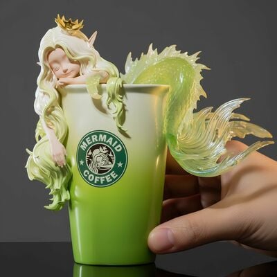 Bishoujo ArTToy by Weartdoing "Sleeping Beauty: Coffee Fairies-Latt"