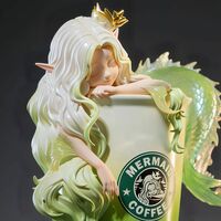 Bishoujo ArTToy by Weartdoing "Sleeping Beauty: Coffee Fairies-Latt" - Thumbnail 1