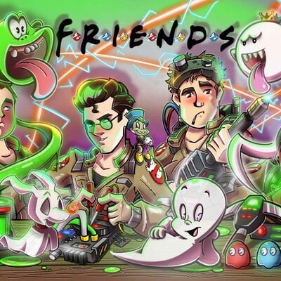 Ghostbusters print 
