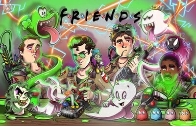 Ghostbusters print 
