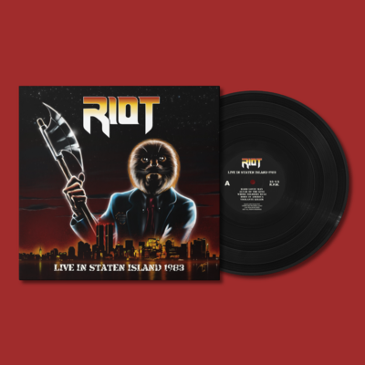 Riot - live in staten island 1983 (new limited edition import lp from lost realm records) - Thumbnail 1