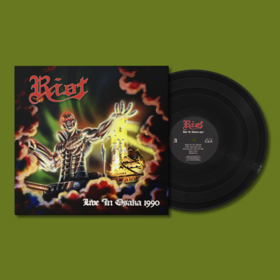 RIOT - Live In Osaka 1990 (New Limited Edition Import LP from Lost Realm Records)