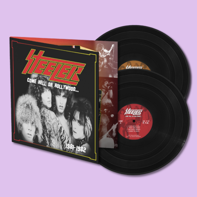 Steeler - come hell or hollywood (new limited edition import double lp from lost realm records)