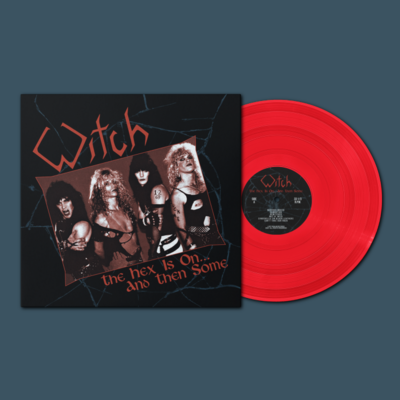 Witch - the hex is on and then some (new limited edition import lp from lost realm - black and red vinyl variants)