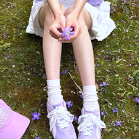 LAVENDER BUTTERFLY SNEAKERS - Thumbnail 3