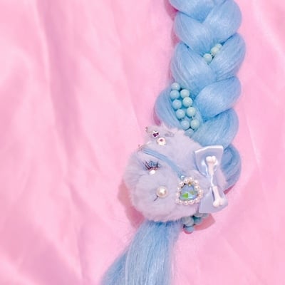 Pirate teddy hair clip & pin