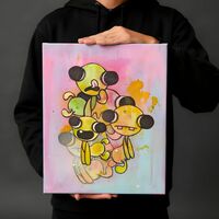 Painting by Bruscolino "Untitled #1” - Thumbnail 1