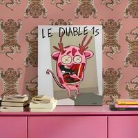 Painting by Rebeca Khamlichi "Le Diable 15"  - Thumbnail 2