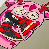 Painting by Rebeca Khamlichi "Le Diable 15"  - Thumbnail 5