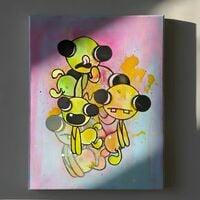 Painting by Bruscolino "Untitled #1” - Thumbnail 7
