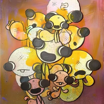 Painting by bruscolino "untitled #2"