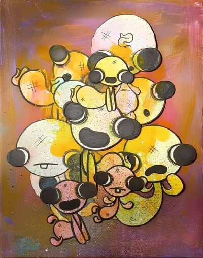 Painting by Bruscolino "Untitled #2"