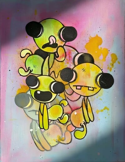 Painting by Bruscolino "Untitled #1”