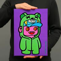 Drawing by Gaston Stones "Stones Kids Serie #3" - Thumbnail 1