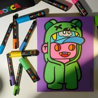Drawing by Gaston Stones "Stones Kids Serie #3" - Thumbnail 2