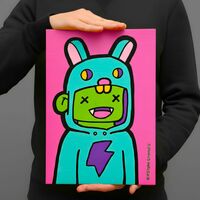 Drawing by Gaston Stones "Stones Kids Serie #6" - Thumbnail 1