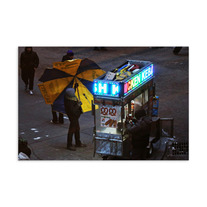 New York When? Art Postcard by C.