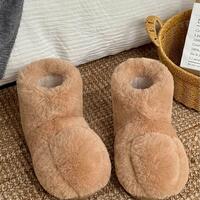 Cute Warm Cat Paw High Top Slippers - Thumbnail 4