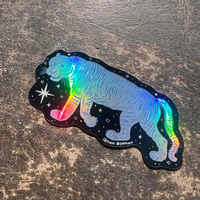 Sticker - Space Tiger - Thumbnail 1