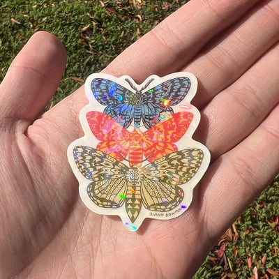 Sticker - moth stack