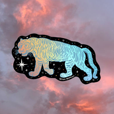 Sticker - Space Tiger