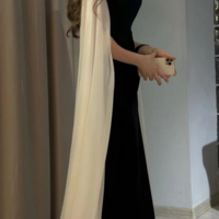 Elegant Long Black Mother Of Bridal Dress Formal Evening Dresses  - Thumbnail 1