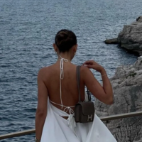 Sexy A-Line Ivory Mini Dress Elegant Party Dress - Thumbnail 2