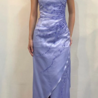 A Line Straps Lilac Evening Dresses Mother Of Bridal Dress  - Thumbnail 1